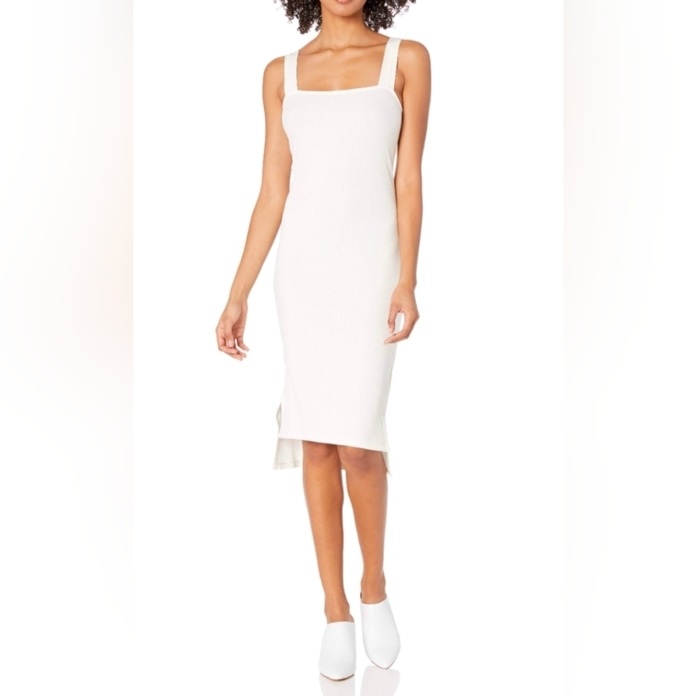 The Drop Ivory Midi Tank Dress NWT